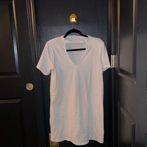 White Tshirt dress